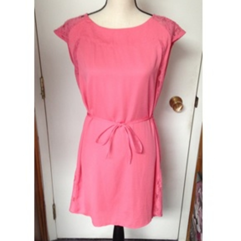 3/$12- H&M Coral Pink Sleeveless Tunic Dress